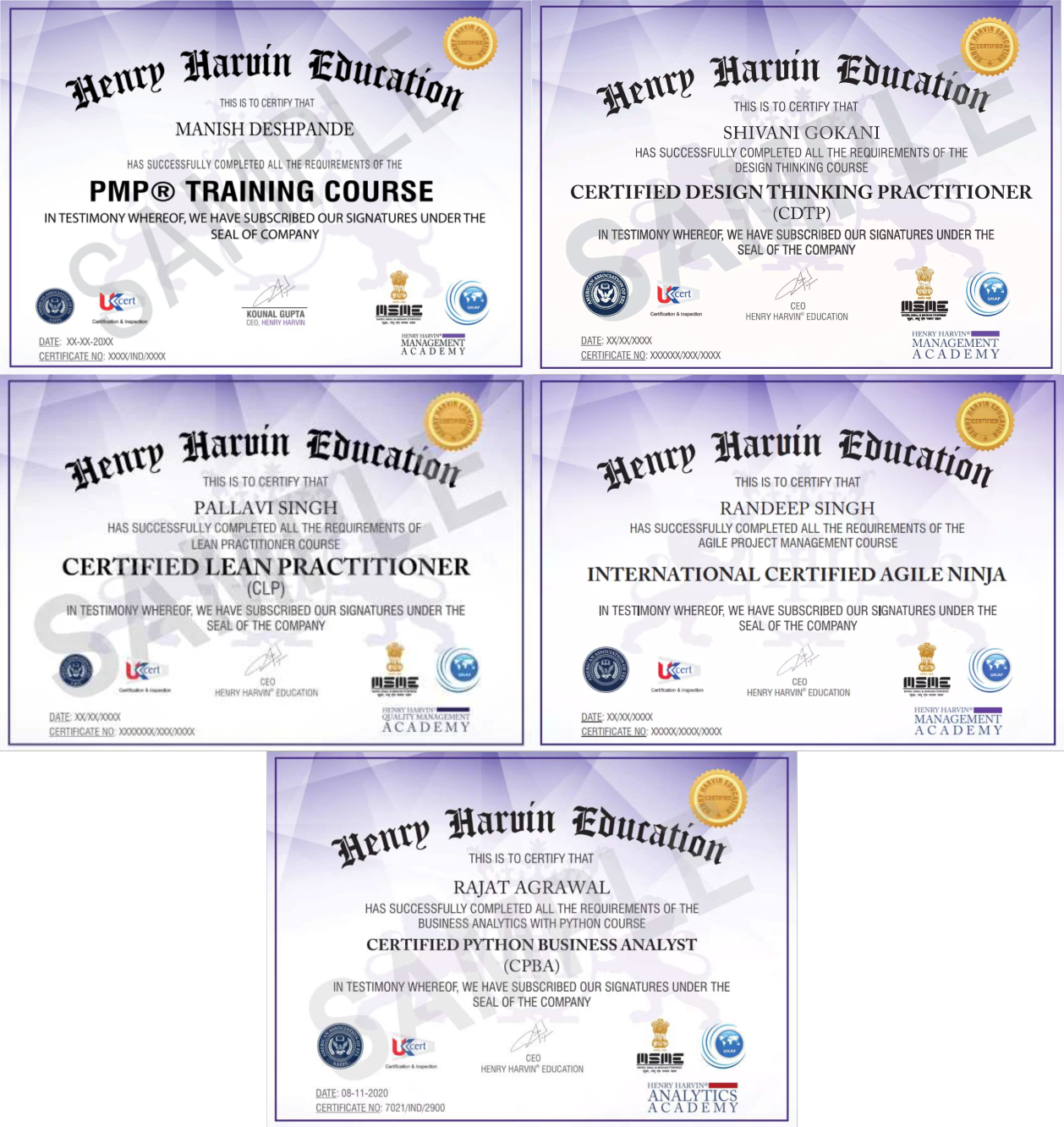 PMP® Plus Specialist Course Certification Henry Harvin®